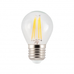 Żarówka LED E27 4W filament 400lm barwa biała ciepła